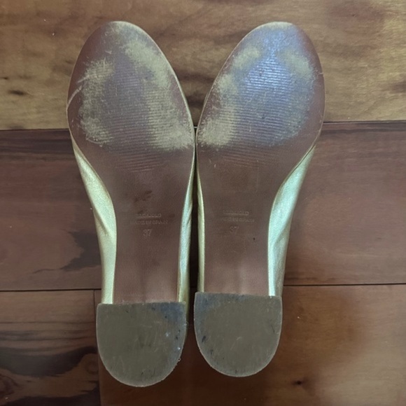 Topshop Gold Rhinestone Heels - Picture 7 of 10